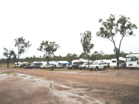 St Lawrence stock yards camping area