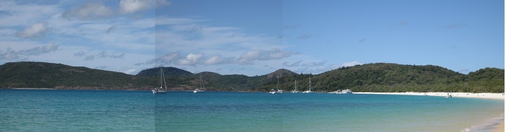 The magnificent Whitehaven Beach